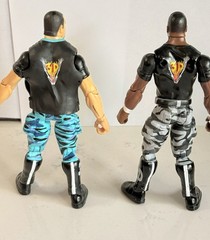 WWF Jakks 1999 Dudley Boyz Titan Tron Live Set – Buh Buh Ray & D-Von + Table