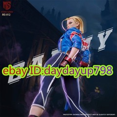 1/6 Scale STAR MAN Cammy White Female Agent Blue Bee MS-012 Sofubi Action Figure