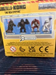Jada Godzilla x Kong The New Empire 2.5″ Die-cast Keychain – Skar King NEW