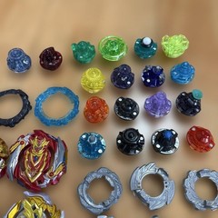 Takara Tomy Beyblade 48pc Set Collectible 15+ Used