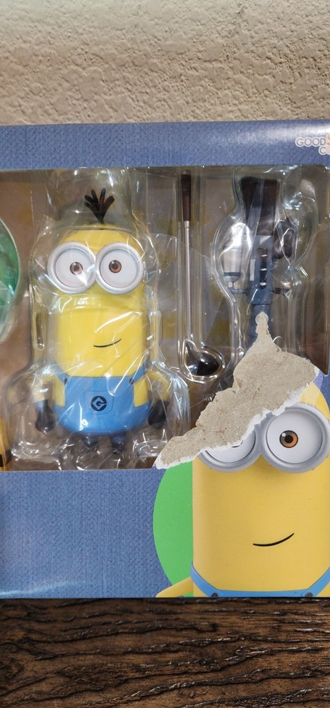 Kevin Good Smile Company Nendoroid 2302 Minions Action Figure NEW Damaged Box