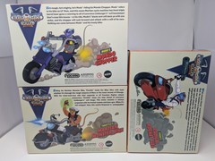 Biker Mice from Mars Nacelle Figures Vehicles Set Throttle Modo Vinnie New Boxed