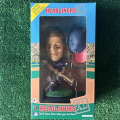 Atlanta Braves CHIPPER JONES Limited Edition Headliners XL 1998 Box RARE HOF