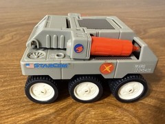 Vintage 1986 Starcom M-6 Railgunner With Captain Rick Ruffing & Visor