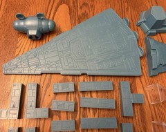 Angry Birds Star Wars Telepods Star Destroyer Set 2012 plus 8 Extra figures READ