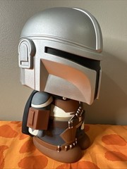 Star Wars The Mandalorian PVC Figural Cute Money Bank Coin Slot In The Back 2020