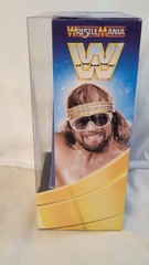 WWE “MACHO MAN” RANDY SAVAGE IN RING CART WRESTLEMANIA III FIGURE MATTEL