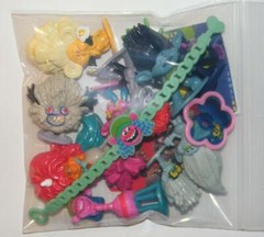 Trolls World Tour Movie Figure Set of 10 W/ Stickers Featuring Poppy Branch More