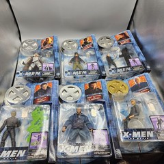 ToyBiz 2000 X-Men The Movie Series 2 Silver Complete Set Of 6 / New / Read