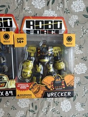 Fireproof Maxx 89 Robo Force MAXX 89 , Wrecker Action Figure Lot Nacelle Toy NEW