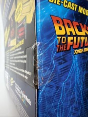 Johnny Lightning Back To The Future DeLorean Time Machine Die Cast Model Kit