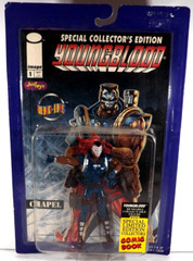 Youngblood Bed -Ems 6 Inch Action Figure CHAPEL with Collector Comic Book 1995