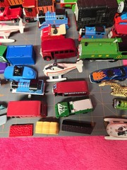 Thomas The Train Mixed Toy Lot 45 Items Metal Plastic Rubber Mixed Lot Toys