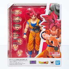 Bandai S.H.Figuarts Dragon Ball Super Super Saiyan God Goku God Aura Figure NEW