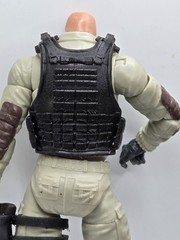3d Printed PUNISHER V4 FLEXIBLE SKULL VEST 1:12 6″ Classified Legend
