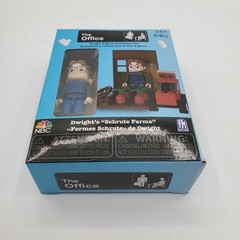 The Office Dwight Schrute Farms Buildable Set Action Figure PhatMojo New Sealed