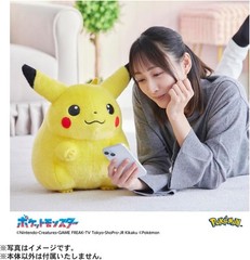 [NEW]Pokemon 30th Anniversary Welcome Back Pikachu Plush w/ Palm Sized Pikachu
