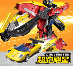 Hello Carbot CONVERSTER Transforming Robot Sports Car Action Figure Toy 19cm
