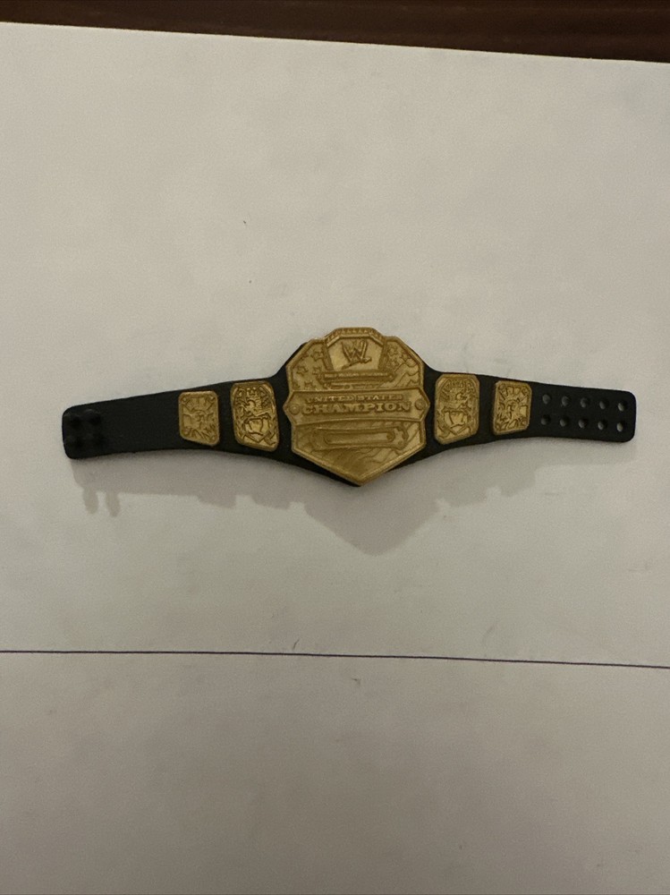 WWE Mattel 2010 US United States Champion Belt Wrestling Figure Accessory Basic