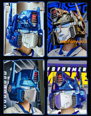Killerbody 1/1 Transformer G1 Optimus Cosplay Wearable Helmet Mask Voice Control