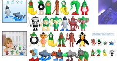 Mini Brainrot Action Figures Set – 24 Collectibles for Meme Lovers & Parties