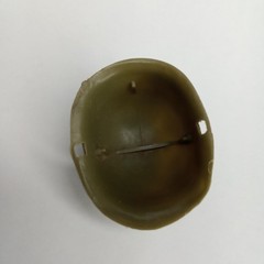 Vintage 1960s Louis Marx Stony Smith M1 Combat Helmet New Arrival
