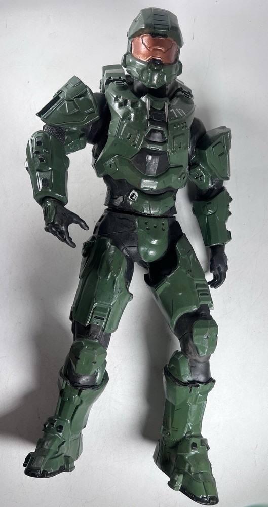 Rare 1/4 Scale 18″ HALO Master Chief (rubber Soft Plastic) Action Figure