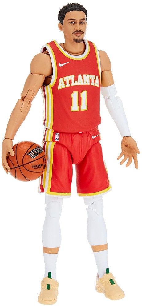 Atlanta Hawks 6 Inch Icon Edition Jersey Figurine Ages 4 and Up