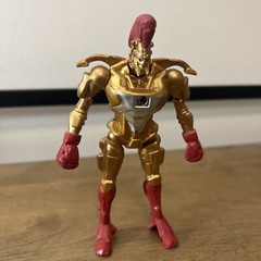 JAKKS Pacific Real Steel Midas Light Up Robots Action Figure 5″ 2011 Works