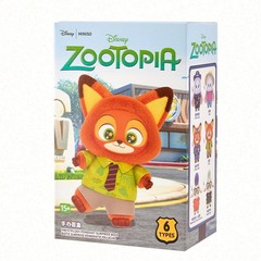 MINISO Zootopia Series Blindbox Confirmed Color, Plush Pendant & Keychain #BestJ