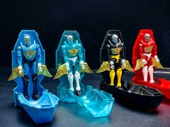 Takara Tommy Microcommand Microman 4-pack unboxed toy