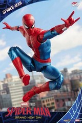 zd toys SPIDER-MAN new red and blue suit brand new day action figure ship August
