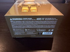 Bearbrick 400% and 100% Mastermind Japan Gold Chrome As New