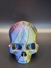3D Printed Extended Scull Fidget Toy