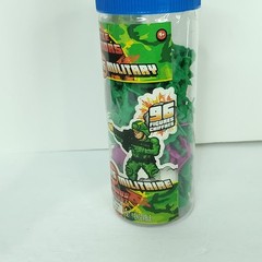 Monsters vs Military Battle Warriors Toy Figures Complete 94 pieces Blip 2014