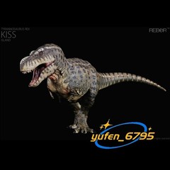 REBOR 1/35 Tyrannosaurus Rex Kiss Island Figure Dinosaur Model Adult Toy Gift