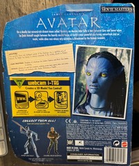 NEW! NEYTIRI Warrior Figure & i-TAG: Cameron’s AVATAR 2009 Webcam 3D 4” Model