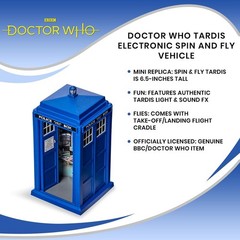 Doctor Who TARDIS Electronic Spin And Fly Vehicle