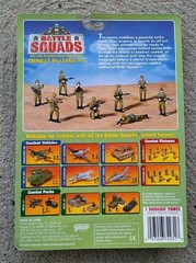 Galoob Battle Squads COMBAT PLATOON #1 WWII 1″ Action Figure Set 1997 NEW!!