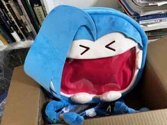 LOL Presale League of Legends Arcane Jinx Itabag Backpack 38cm Anime Head Bag