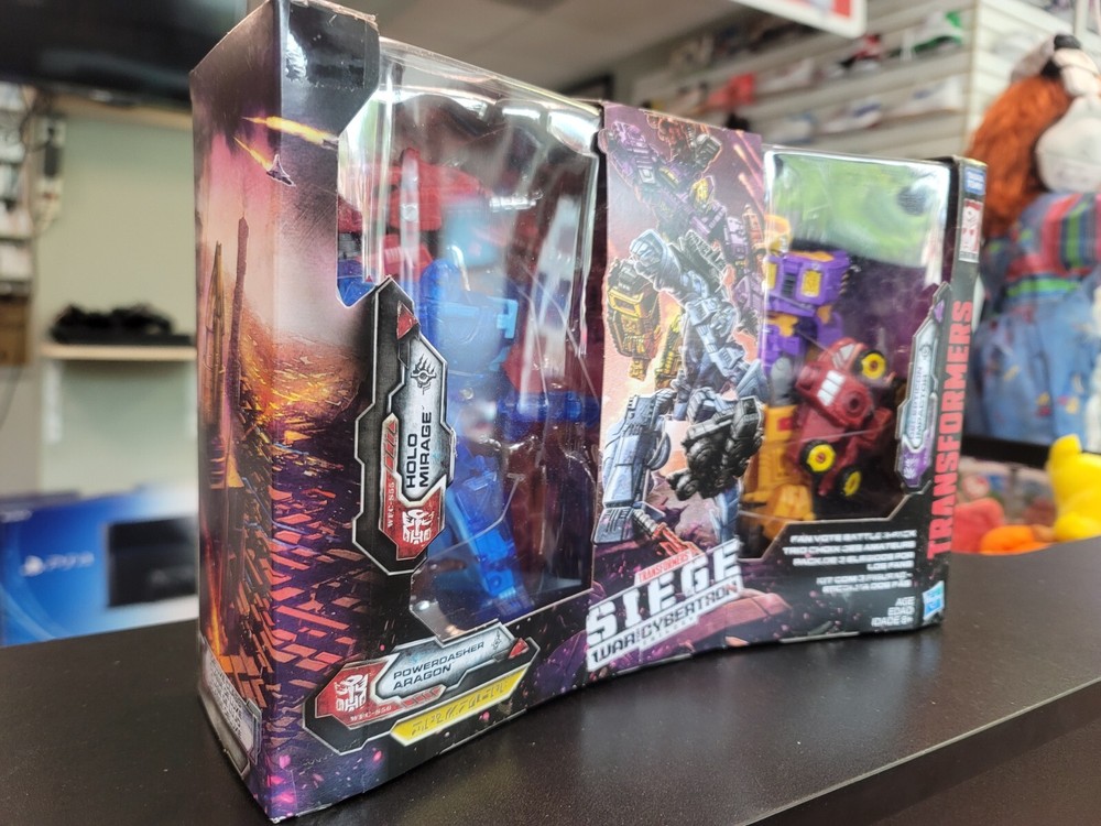 Transformers SIEGE War for Cybertron Trilogy: Mirage, Aragon, Impactor