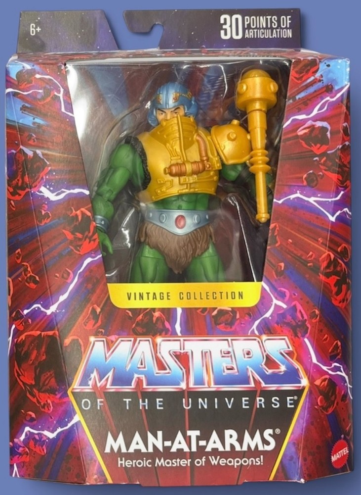 Masters of The Universe Masterverse Vintage Collection Man-At-Arms Figure MOTU