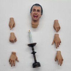 Kaustic Plastik Horror of Dracula Christopher Lee Dracula 1:6 Figure with Coffin
