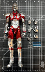 Threezero Ultra Man (Anime Suit) Complete 1/6 Scale Figzero Action Figure