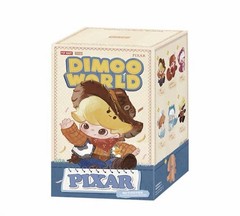 Authentic DIMOO WORLD x PIXAR Series Blind Box Figures Toy Plush Pendant Doll