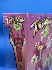 Vintage Tiger Electronics 13 1/2in Talking Turbo Man Action Figure NEW UNOPENED