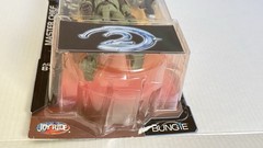 JOY RIDE STUDIOS HALO 2 SERIES 1 MASTER CHIEF W/BATTLE RIFLE & SMGs. NIB GENUIN