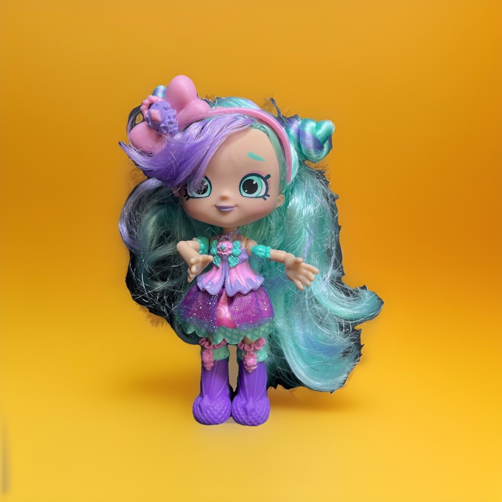 Shopkins Shoppies Doll, Peppa Mint – Lil’ Secrets Series Used (A)