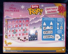 Retired Funko Disney Princess Bitty Pop Countdown Advent Calendar 24 Pc Sealed