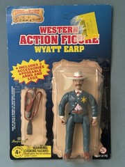 Vintage Imperial Toys Legends of the Wild West Wyatt Earp Figure 1991 Sealed